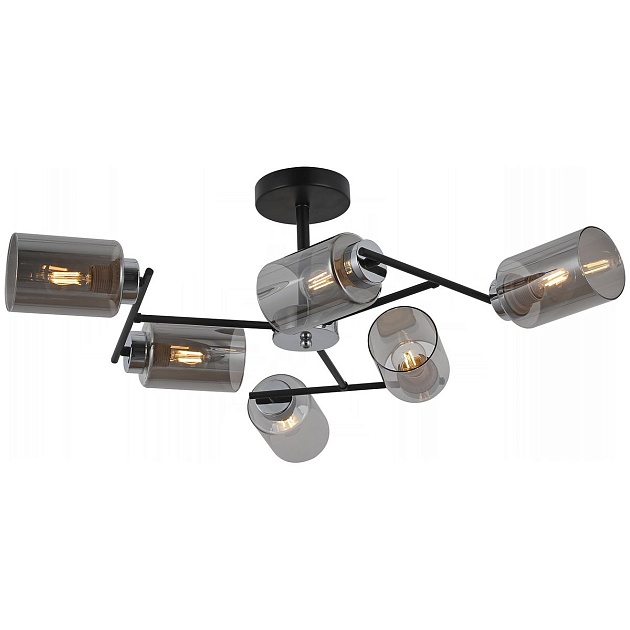 Потолочная люстра Illumico IL8276-6COU-79 BK CR Фото № 1
