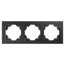 Рамка 3-постовая Stekker Катрин графит GFR00-7003-06 39541