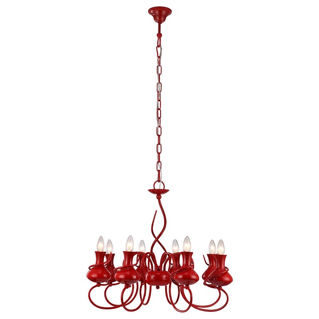 Подвесная люстра Arte Lamp Vaso A6819LM-8RD Фото № 1