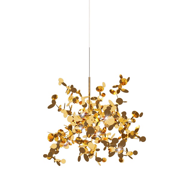 Подвесная люстра Loft IT Spark 10101 Gold Фото № 2