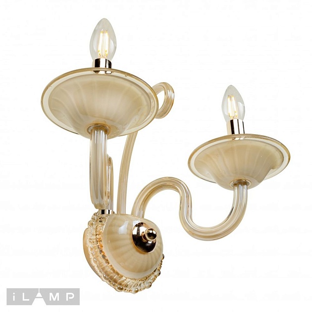 Бра iLamp Classic W2318-2 GD Фото № 2