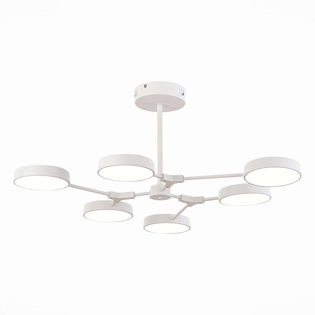 Потолочная светодиодная люстра Evoluce Monta SLE6003-502-06 изображение 2 Потолочная светодиодная люстра Evoluce Monta SLE6003-502-06 Фото № 2