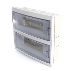 Бокс встраиваемый Stekker EBX50-2/24-20 24 модуля, пластик, серия Standart 39655