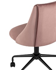 Поворотное кресло Stool Group Сиана велюр розовый CIAN ROSE 5