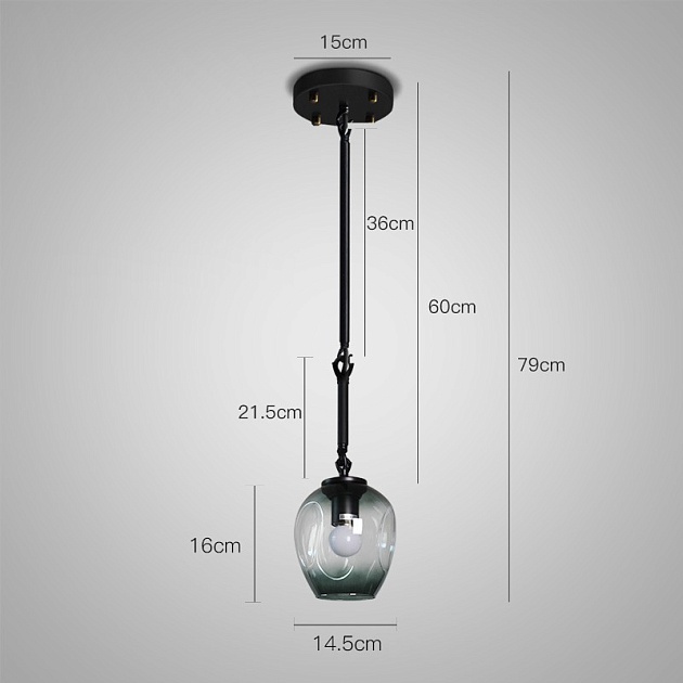Подвесной светильник Imperium Loft Adel-One 140490-26 Фото № 11