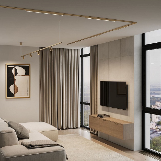 Шинопровод накладной Elektrostandard Brass Line 85227/00 a072146 изображение 6 Шинопровод накладной Elektrostandard Brass Line 85227/00 a072146 Фото № 6