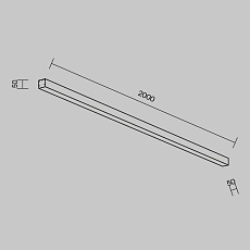Линейный светильник Maytoni Technical LL311023 5