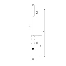 Подвесной светодиодный светильник Eurosvet Swan 50253/1 Led латунь 1