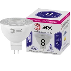 Лампа светодиодная ЭРА LED Lense MR16-8W-860-GU5.3 Б0054940 2