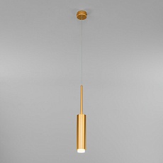 Подвесной светодиодный светильник Eurosvet Dante 50203/1 матовое золото 2