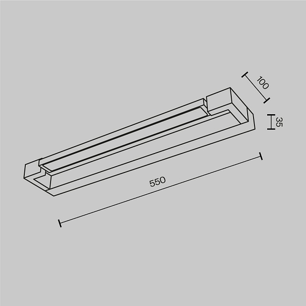 Настенный светильник Maytoni Mirror Beam MIR265WL-L10W3K Фото № 8