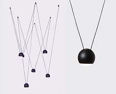 Подвесной светодиодный светильник Italline IT03-1426 black 1