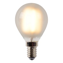 Лампа светодиодная диммируемая Lucide E14 4W 2700K матовая 49022/04/67 2