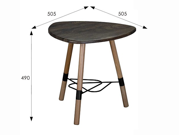 Журнальный стол Мебелик Лючия 2104 006483 изображение 3 Журнальный стол Мебелик Лючия 2104 006483 Фото № 3