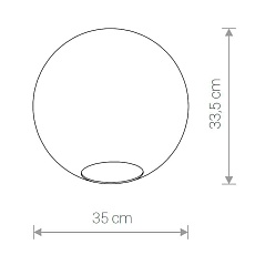 Плафон Nowodvorski Cameleon Sphere XL 8527 1