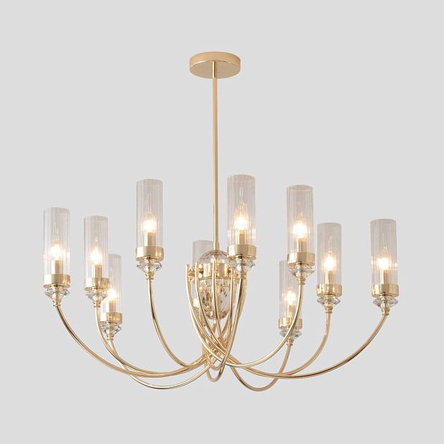 Люстра Crystal Lux SECRET SP10 GOLD Фото № 8