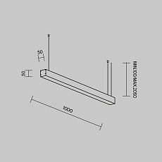 Линейный светильник Maytoni Technical LL312019 5