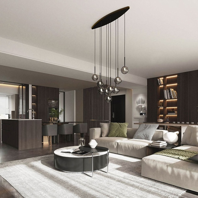 Подвесная люстра TK Lighting 6148 Estera Фото № 3