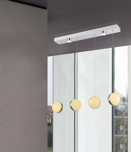 Подвесной светодиодный светильник Globo Tobias 56007-4H изображение 2 Подвесной светодиодный светильник Globo Tobias 56007-4H Фото № 2