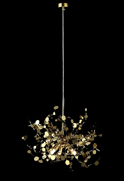 Подвесной светильник Crystal Lux GARDEN SP3 D400 GOLD Фото № 4