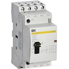 Контактор модульный с ручным управлением КМ25-22МР AC KARAT IEK MKK12-25-22