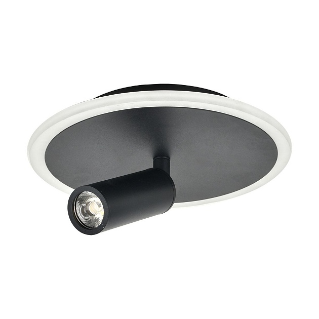 Потолочный светодиодный светильник Escada 20046SMA/01LED BK изображение 1 Потолочный светодиодный светильник Escada 20046SMA/01LED BK Фото № 1