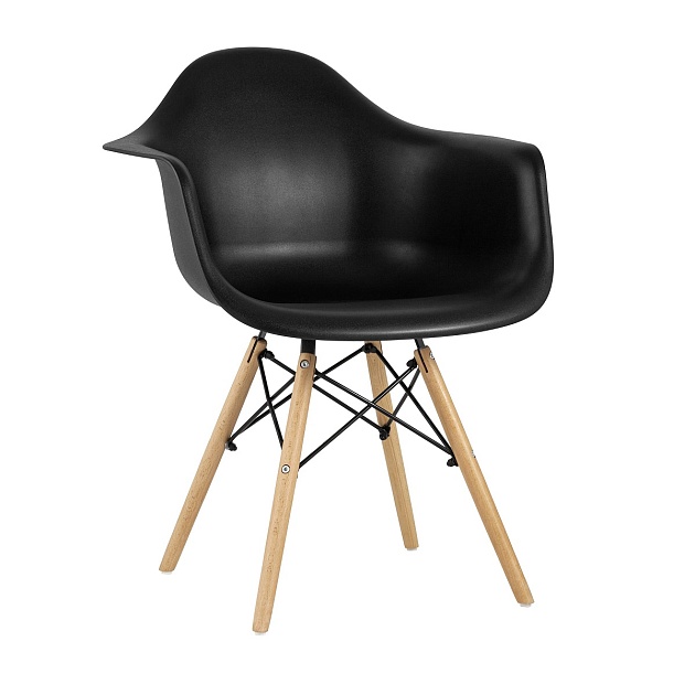 Стул Stool Group EAMES W черный DC-20070801 BLACK Фото № 1