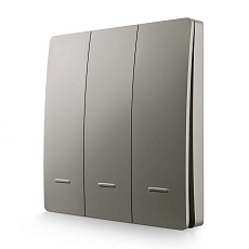 Выключатель кинетический трехклавишный Smart Apeyron 04-80