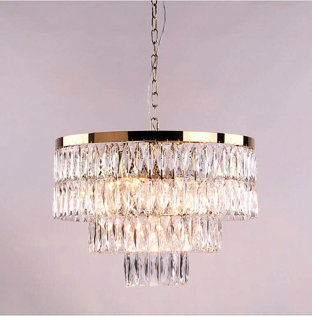 Подвесная люстра Newport 10125+5/C gold М0060308 Фото № 1