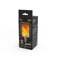Лампа светодиодная Gauss E14 5W 1500K матовая 157401105 3