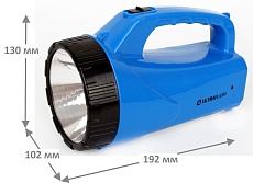 Рабочий светодиодный фонарь Ultraflash Accu Profi аккумуляторный 195х125 120 лм LED3818SM  12889 2