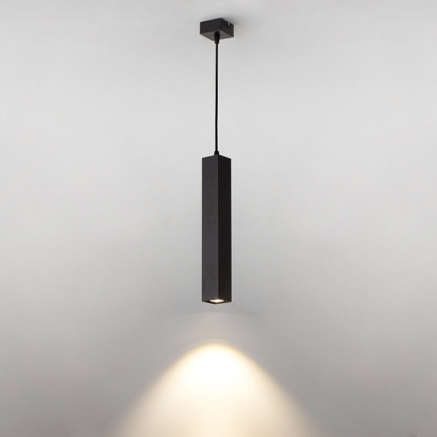 Подвесной светильник Eurosvet 50154/1 LED черный фото 3