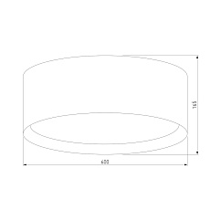 Потолочный светильник TK Lighting 6584 Juta 2