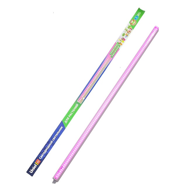 Настенный светодиодный светильник для растений Uniel ULI-P21-24W/SPSB IP40 White UL-00008921 Фото № 2