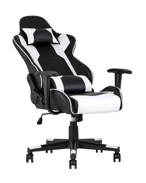 Игровое кресло TopChairs Diablo белое SA-R-4 white изображение 6 Игровое кресло TopChairs Diablo белое SA-R-4 white Фото № 6