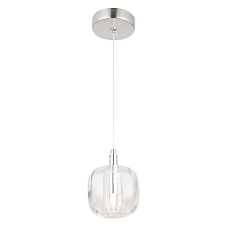 Подвесной светильник Crystal Lux Box SP1 Chrome/Transparent 2