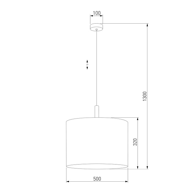 Подвесной светильник TK Lighting 4109 Deva Graphite Фото № 3