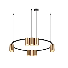 Подвесная люстра Denkirs Orbit DK4065-BK+SG 1