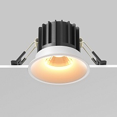 Встраиваемый светодиодный светильник Maytoni Technical Round DL058-12W2.7K-W 5