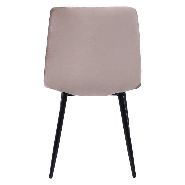 Кухонный стул AksHome Gill бежевый велюр/черный 94145 Фото № 11