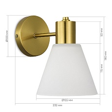 Настенный светильник Evoluce ARKI SLE1561-301-01 1