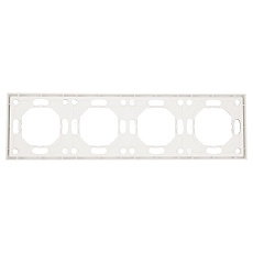 Рамка 4-постовая Stekker Эмили белый фарфор PFR00-5004-01 49887 3