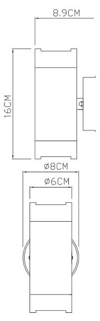 Уличный настенный светильник Arte Lamp Atlas A3503AL-2BK фото 2