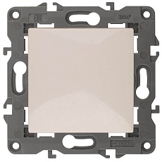 Выключатель кнопочный ЭРА Elegance 10AX 250V 14-1111-02 Б0047863