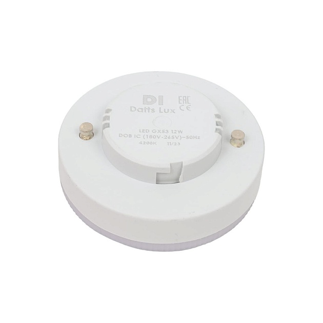 Светодиодная лампа Datts Lux GX53 12W 4200К изображение 3 Светодиодная лампа Datts Lux GX53 12W 4200К Фото № 3