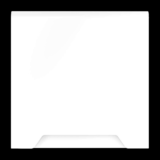 Накладка для розетки с заземлением защитными шторками и крышкой S70 (белый матовый) Voltum VLS000802 Фото № 2