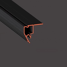 Конструкционный профиль Flexy с теневым зазором и отрывной планкой для натяжных потолков 11586 FLY 04 PLUS 9005