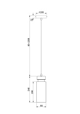 Подвесной светильник Freya Come FR8011PL-01GB 1