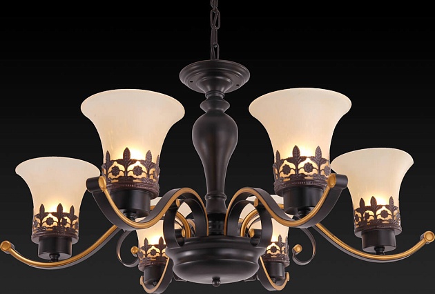 Подвесная люстра Toplight Florence TL7490D-06BL Фото № 2