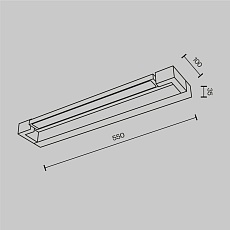 Настенный светильник Maytoni Mirror Beam MIR002WL-L10B3K 5